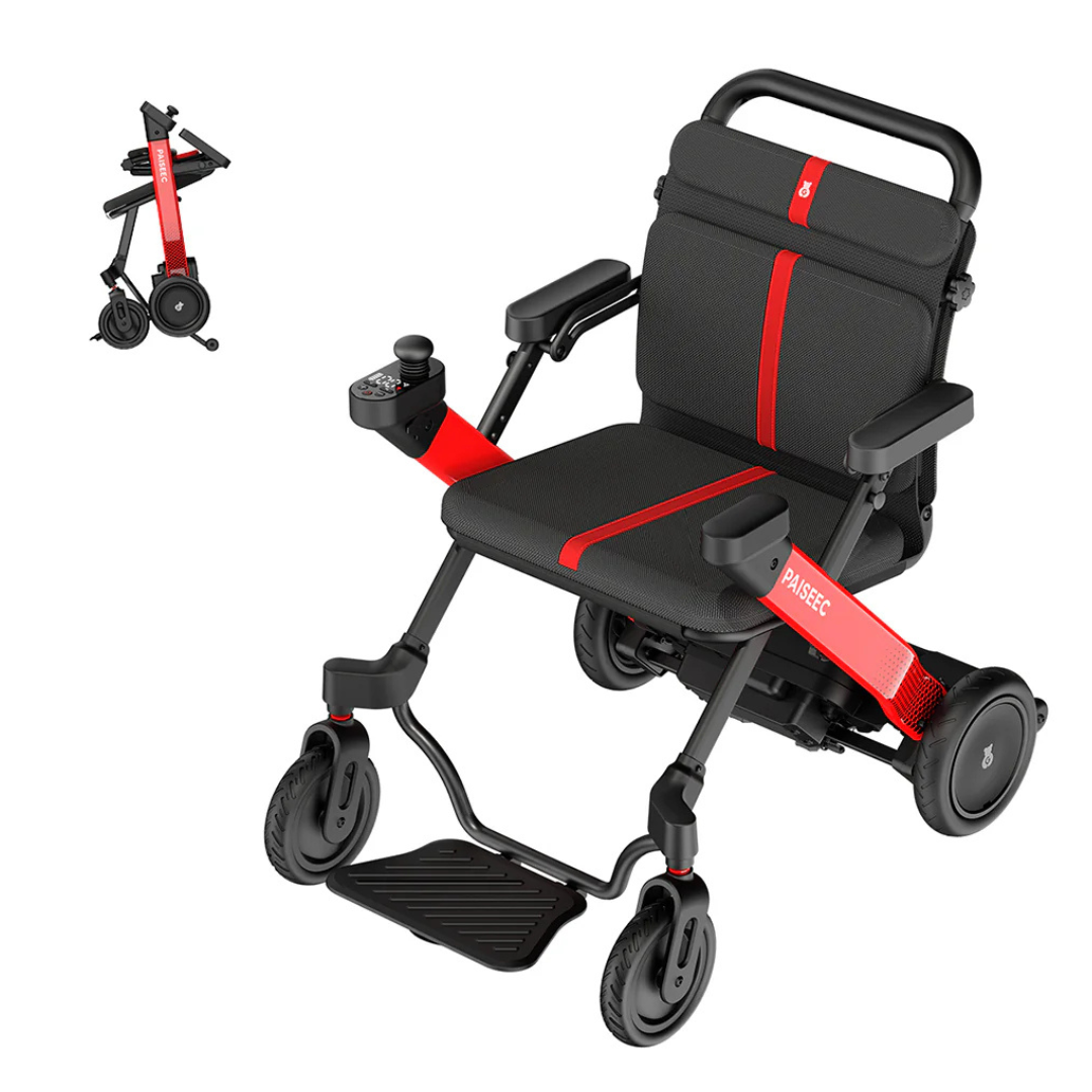 Paiseec W1 2-in-1 Electric Wheelchair - Senior.com Power Chairs